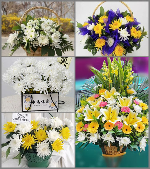 浙江省绍兴上虞区崧厦镇祝温村白事提篮配送